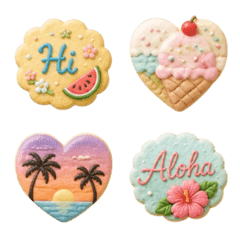 Cute cookie emoji.16