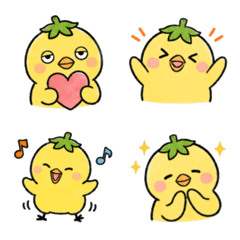 Cute Tomato Chick Emoji