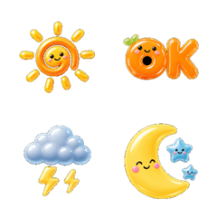 Puffy Daily Weather Emoji