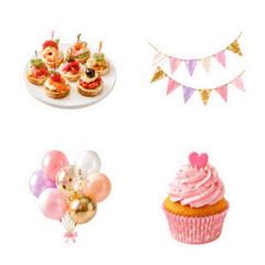 Party at Home Icons