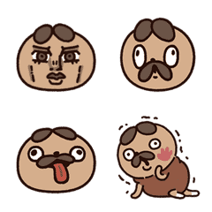 PaguNini: Drama Pug Emoji