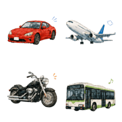 Frequently Used Vehicle Emoji