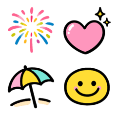 Tropical summer emoji
