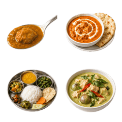 Photo-Style World Curry Emoji