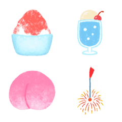 Crayon Emojis for Summer