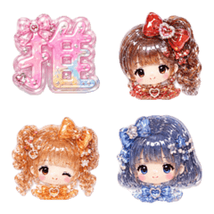 推し色♡レジンな女の子⑤