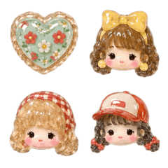 Retro* Resin Girls