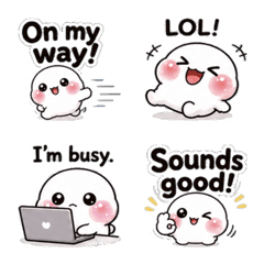 Hoppetan's Everyday English Emoji