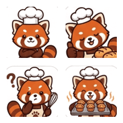 Bakery Red Panda Emoji