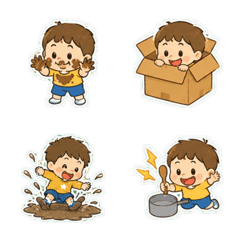 Mischievous Little Boy Emoji