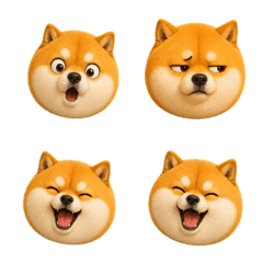 Maro Shiba Emoji Many Moods