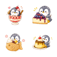 Penguin Sweet Emojis