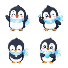 Cool Penguin Emoji