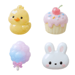 毎日使える♡パステルデコパーツ01