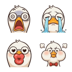 Stanley Goose Boss Office Life Emoji Fun