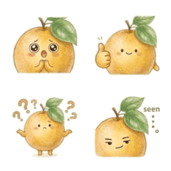 PEARAWAY Dessert Time Emoji