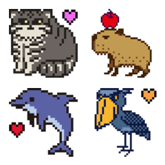 pixel animals emoji01