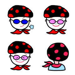 Mushrooms big sister  Emoji