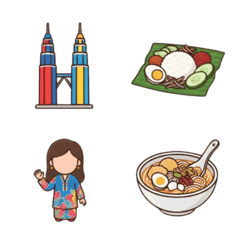 Cute! Malaysia Emojis