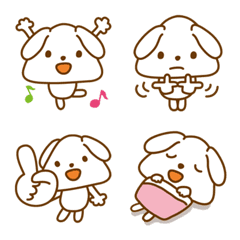 Omusubi dog KORO_ Simple Emoji 1