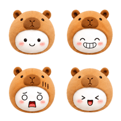 Boobie Capybara Cute Emoji