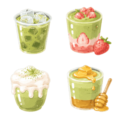 Matcha Caf Emoji