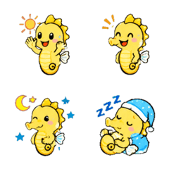 Flat-faced seahorse Daily Emoji
