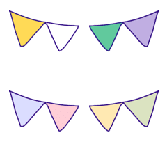 Colorful garlands!!