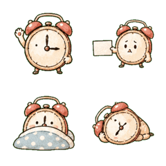 Sleepy Alarm Clock Emoji