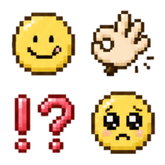 Pixel Colorful Emojis