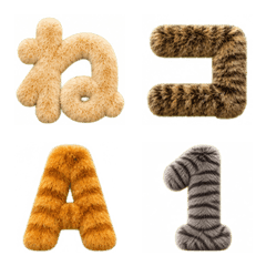 Fluffy-style text