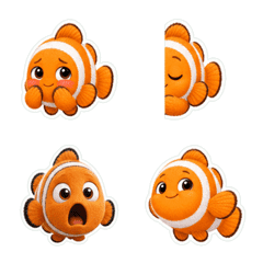 小丑魚蓬鬆1A