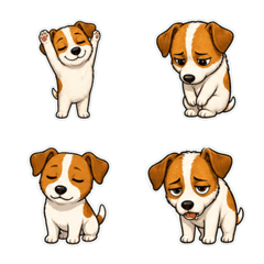 傑克羅素犬粗線條1A