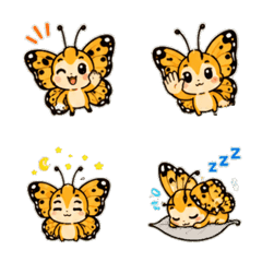Indian Fritillary Daily Emoji