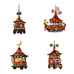 祇園祭ミニ絵文字
