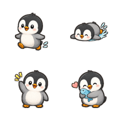 Baby Penguin Poses