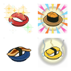 Animated Conveyor Belt Sushi Emoji