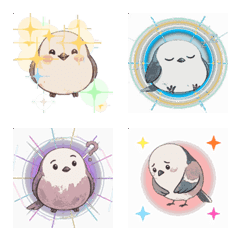 Animated Plump Shima Enaga Emojis