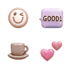 Animated Simple 3D Everyday Emoji