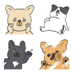 Frenchbulldog  cute Emoji