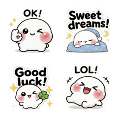 Instant English Replies! Animated Emoji