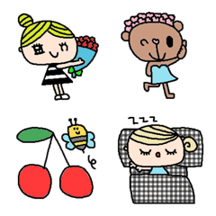 nenerin色んな絵文字セット可愛い759