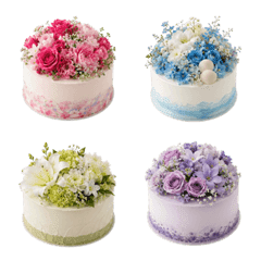 Flower Four Seasons - Whole Cake