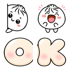 Cute Bao Mood Emojis