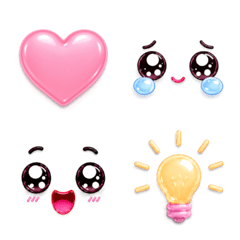 [ KyuRun Cute Faces ]   3D   -Animation-