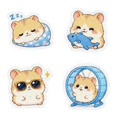 Hamster Emoji cute