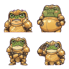 The Daily Life of the Golden-Clad Frog