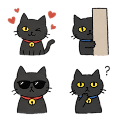 黒猫ちゃん’s絵文字