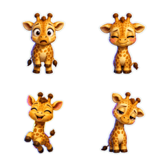 Giraffe Neon 1A