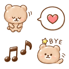 Various bear emojis